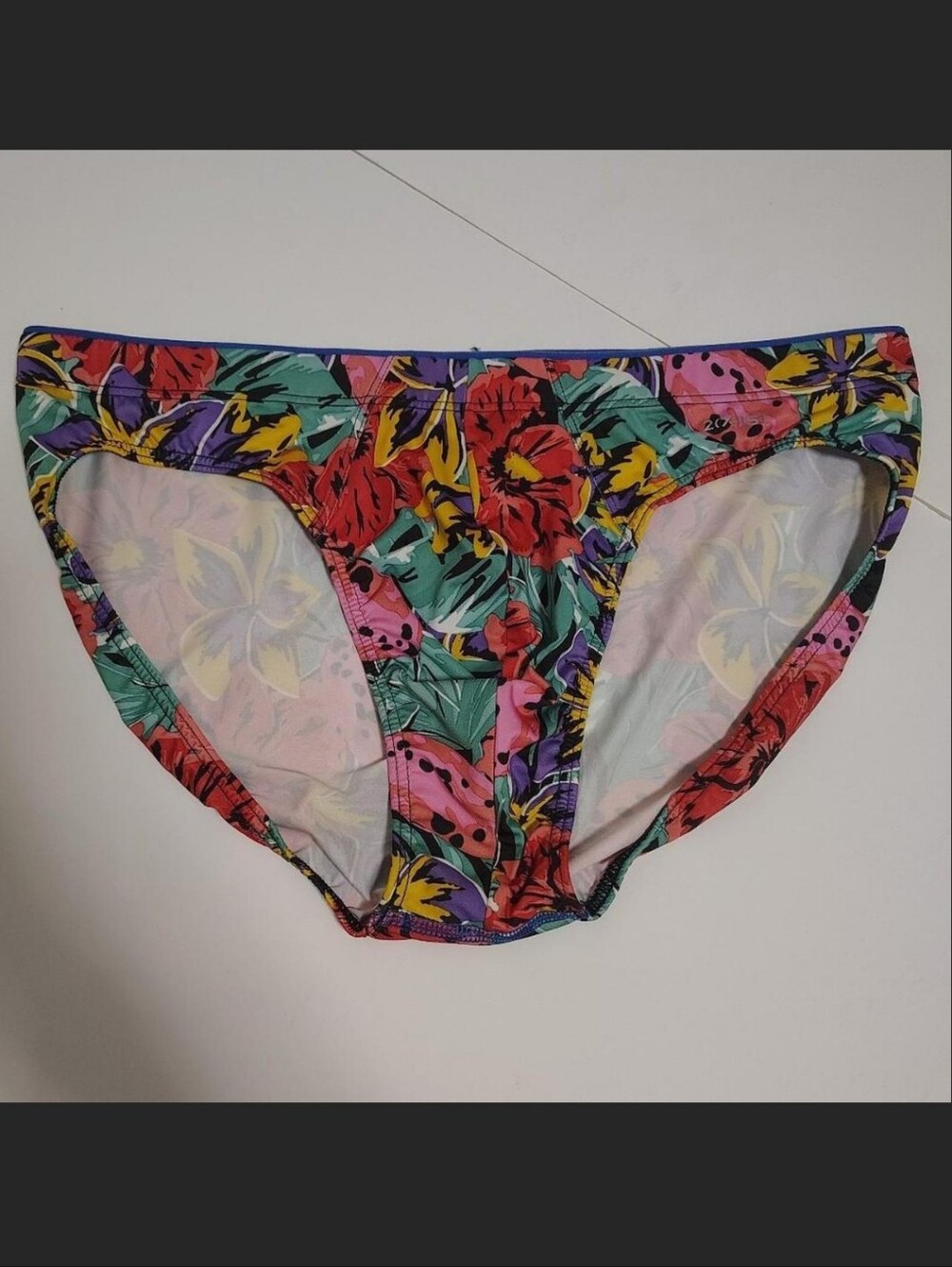 2(X)IST SLIQ MICRO Floral Men's Briefs - 1 Pair - Size L